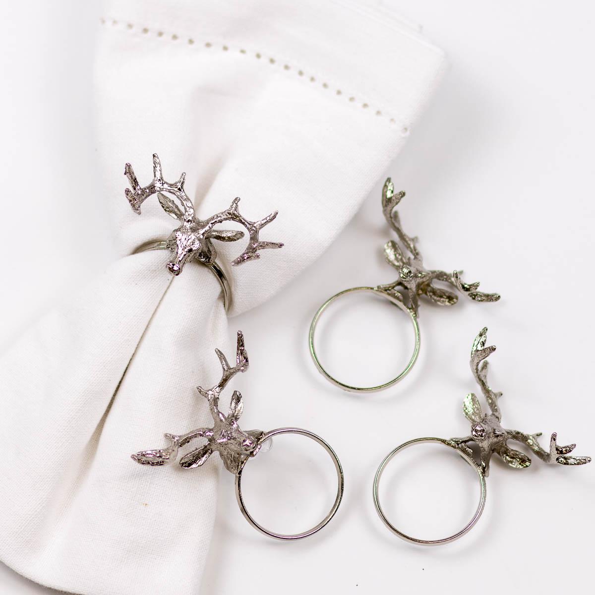 Deer napkin rings discount
